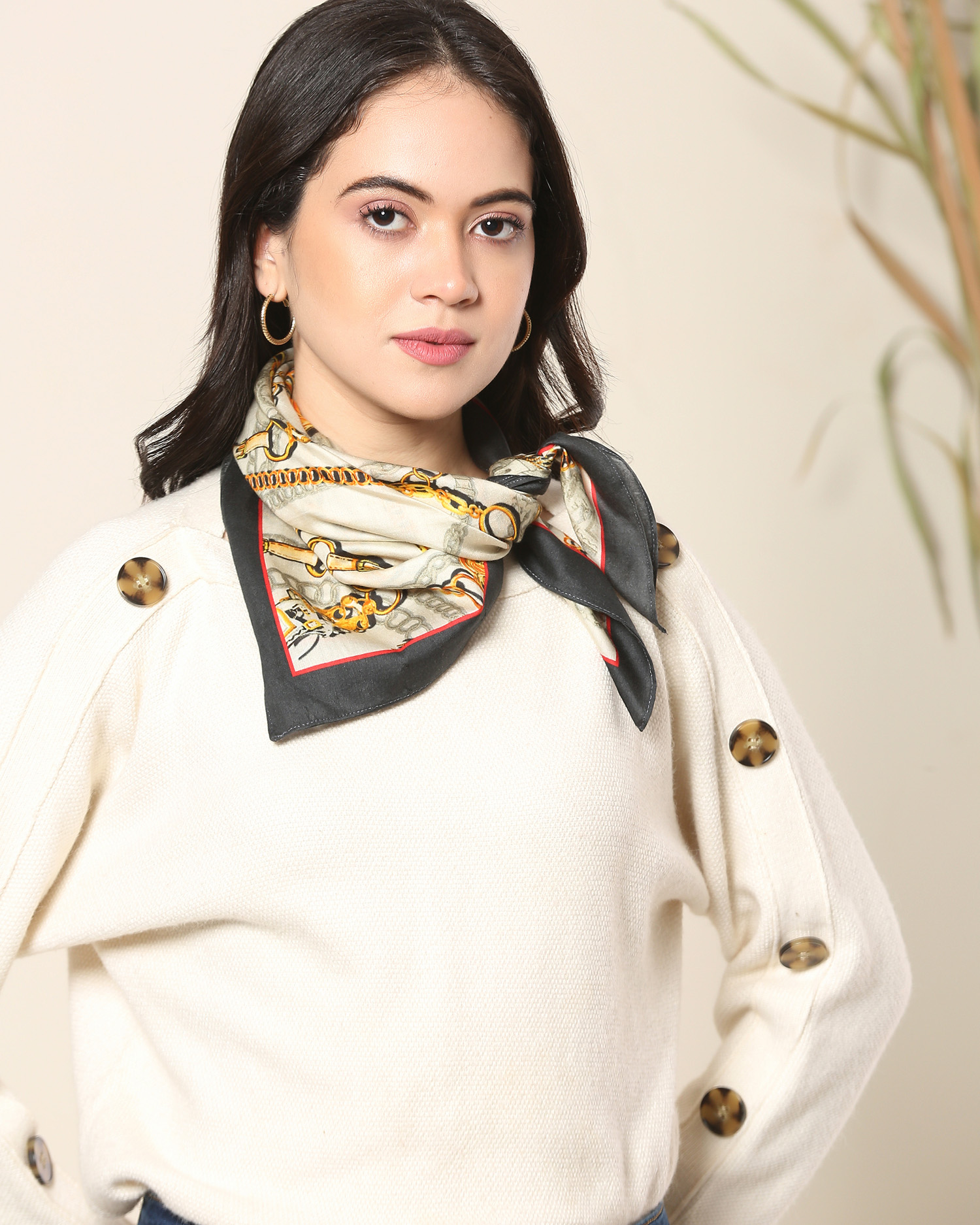 Blanket Wrap Scarf A New Day Blanket Scarf Chains Silk Neckerchief