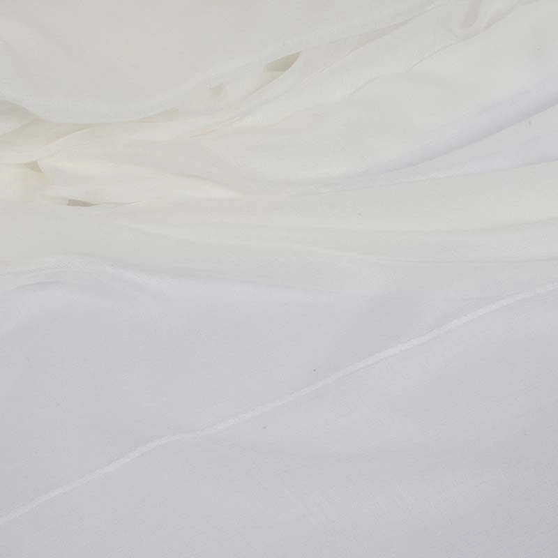 ImageOffwhite-Ivory Silky Classic Stole