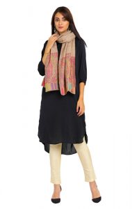 KCS Palledaar Kani Stole, Beige