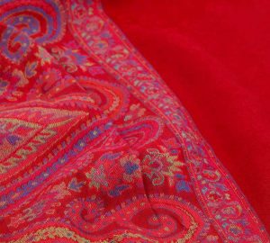 KCS Palledaar Kani Stole, Red