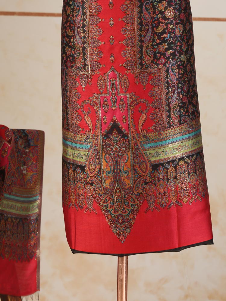 ImageNafees Ambi Kani Unstitched Suit Set – Mysuru Multi