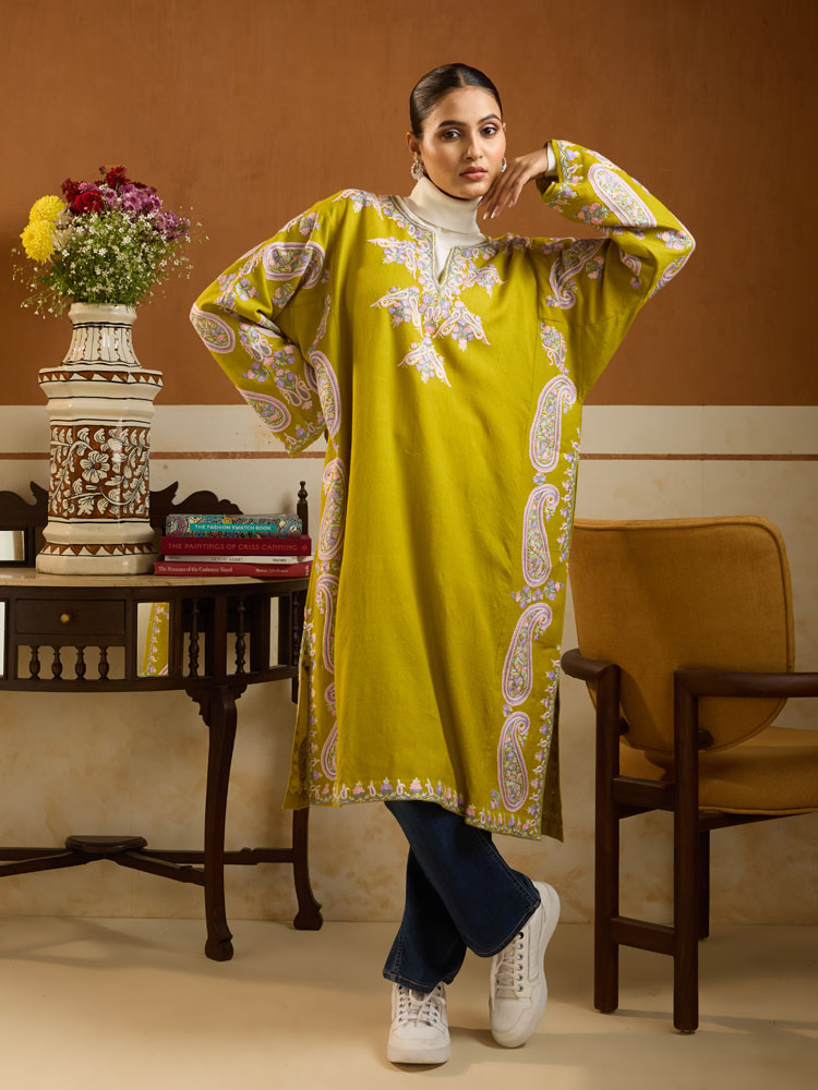 ImageAlva Pisley Ari Wool Phiran – Canary Green