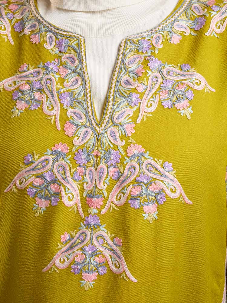 ImageAlva Pisley Ari Wool Phiran – Canary Green