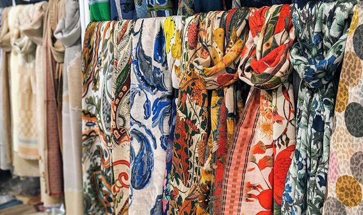 India textile markets for visitors