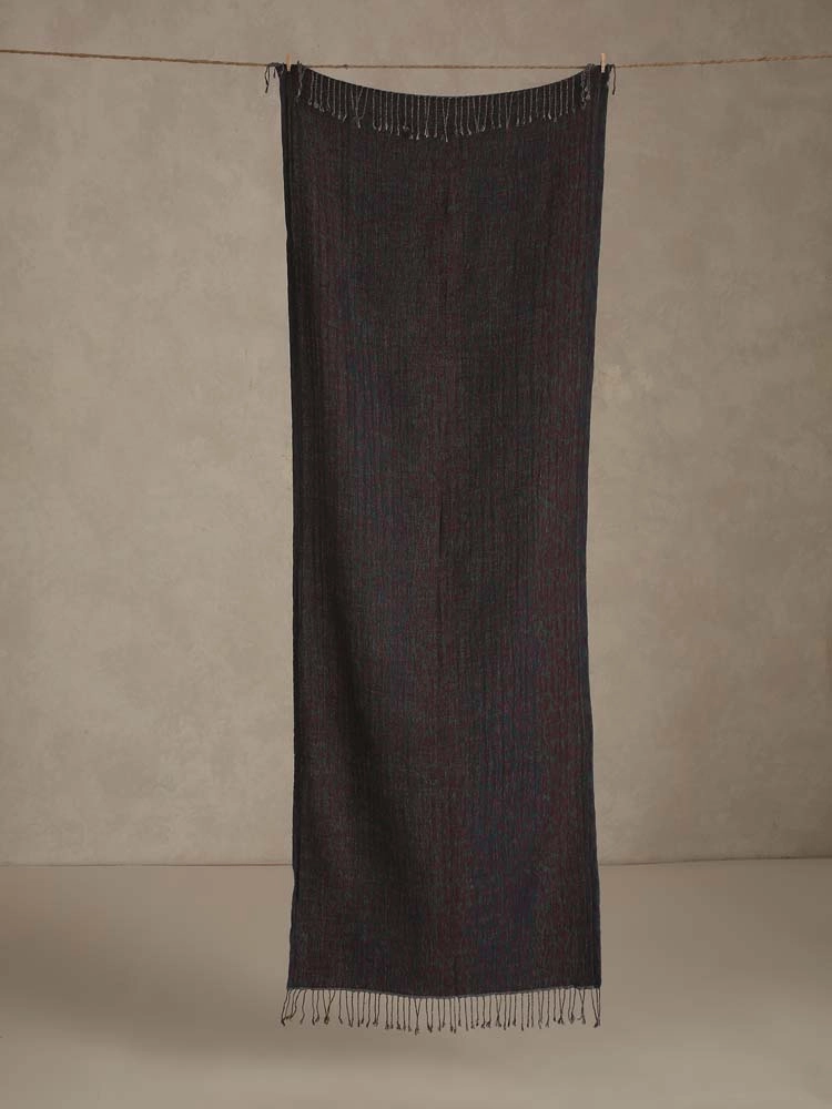 ImageTiger Weaves Wool Stole – Deep Teal