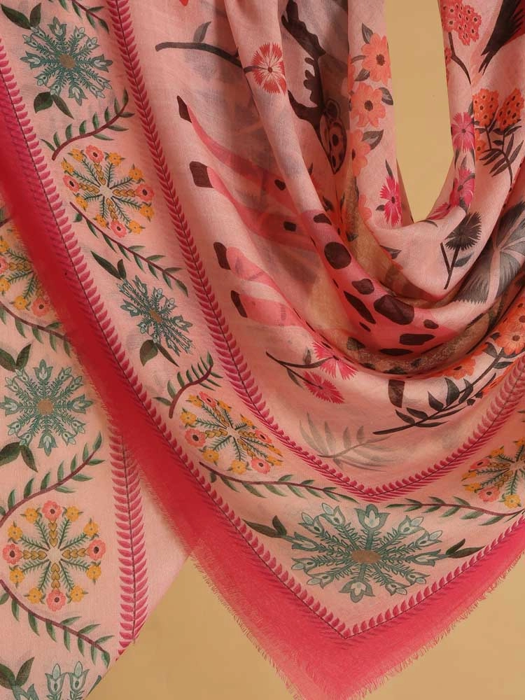 ImageModern Meadow Modal Foulard – Lily Rose