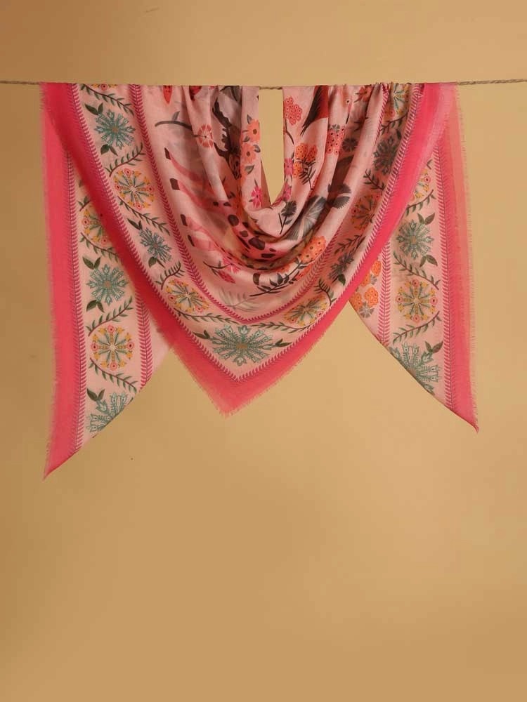 ImageModern Meadow Modal Foulard – Lily Rose