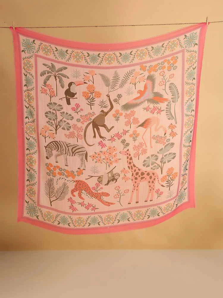 ImageModern Meadow Modal Foulard – Lily Rose