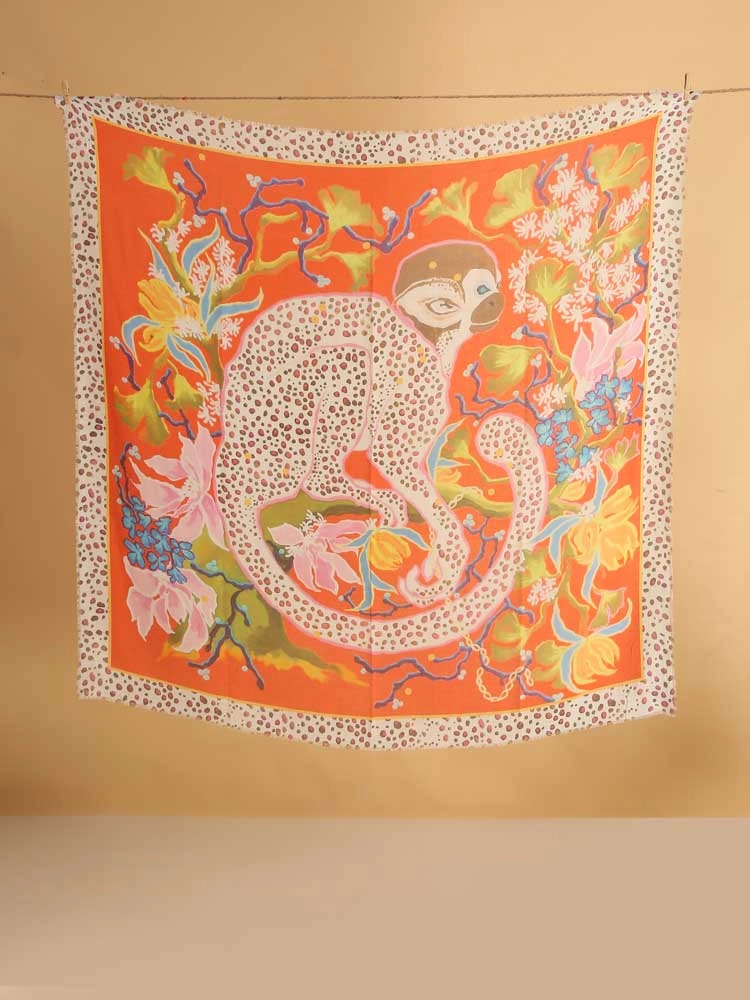 ImageScarlet Safari Modal Square Scarf